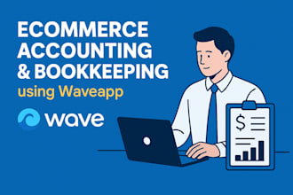 do ecommerce bookkeeping accounting using waveapp