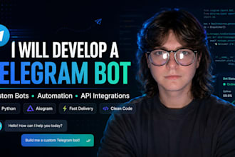 create a custom telegram bot using aiogram 3x