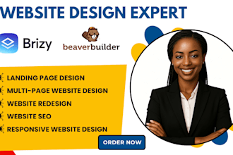 brizy website design beaver builder wordpress expert