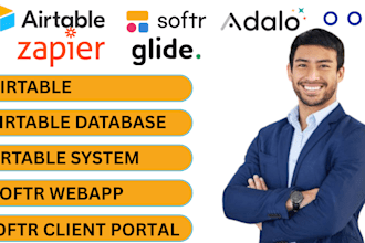 airtable ai airtable automation airtable system softr webapp clientportal expert