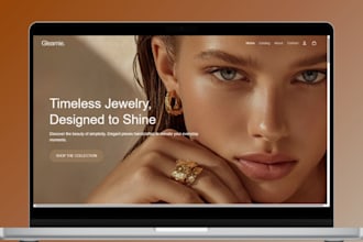 jewelry shopify store jewelry ring bracelet necklace jewelry fashion website