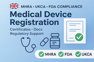 do mhra registration, ukca certificate, fda compliance and mdr documentation