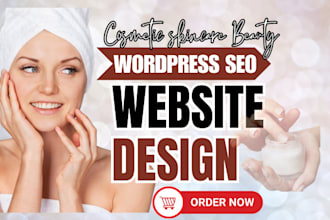 beauty website skin care website skin care shopify store cosmetic website