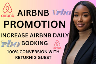 do airbnb listing seo optimization and airbnb promotion for higher booking