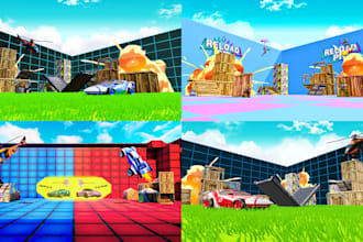 design fortnite creative lobby background image