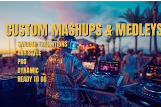 create seamless mashups or medleys for events, choreography or shows