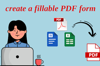 create fillable PDF forms, contracts, applications, and business documents