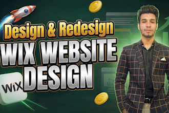 design wix website design redesign wix website or wix ecommerce website