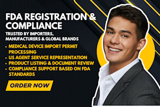 do fda registration, fda compliance fsvp, medical device import permit, us agent