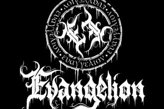draw death metal, black, brutal death metal logo