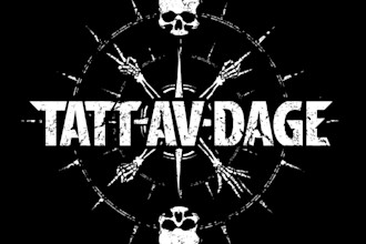 draw death metal, black, brutal death metal logo