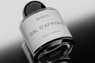create realistic 3d perfume product renders and models