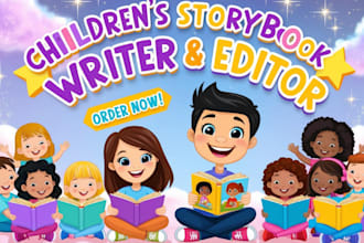edit write proofread treat children book kids story children story kids book