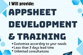 develop and automate your business using appsheet and reports in looker studio