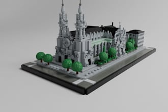 render your online lego model