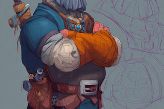 design simple 2d game characters