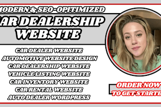 car dealer website, automotive site, car dealership site, vehicle listing site