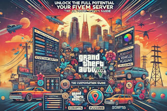 create redm server,fivem server,fivem mlo,fivem script or esx qbcore,clothes,gun