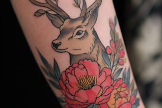 make a enchanting glyph inspired tattoo designs