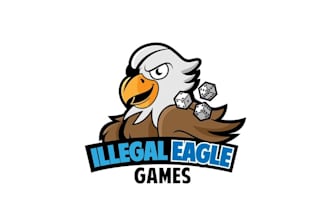 design wonderful dice e sports or game logo