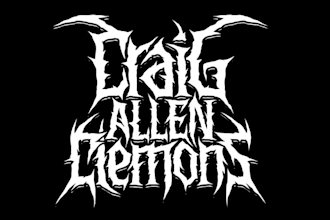 design your black, slamming, brutal, death metal logo