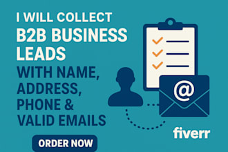 collect niche based business leads with valid emails