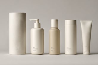 do minimalist uncluttered cosmetic packaging design
