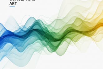 create ai generated conceptual data art and infographics