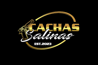 create wonderful and excellent gun shop logo design