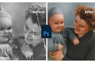 do old photo restoration and repair