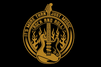 create graceful and fantastic band logo design