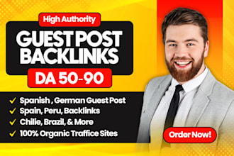 do spanish german seo guest post backlink, spain peru chilli brazil and more