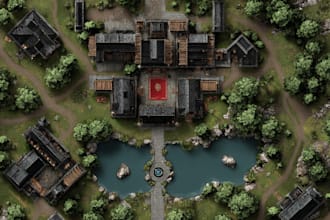 do custom fantasy encounter maps for your tabletop games