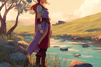 design a fantasy, dark fantasy character concept