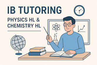 help you with ib physics, biology, chemistry and mathmatics