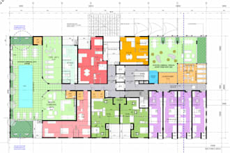 do your architect, draftsman for 2d floor plan