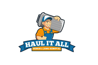 design elegant junk removal company logo