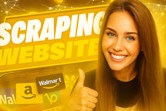 do web,data scraping,extraction,mining of any website,amazon,zillow,walmart,ebay