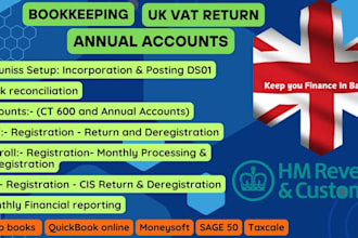 cleanup bookkeeping with bank reconciliation in quickbooks, sage, xero
