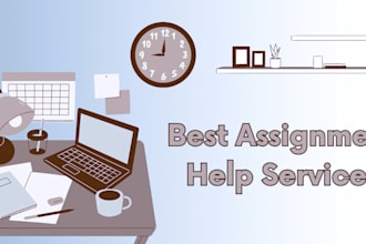 handle online assignments for uni, colle and related jobs