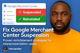 reinstate gmc suspension, google merchant center policy violation recovery fix