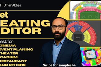 create seating editor for event management websites