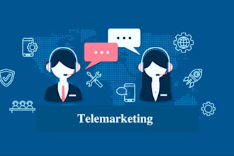 do professional telecalling, cold calling, telesales, customer support