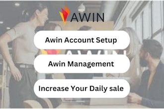 manage your affiliate program on awin
