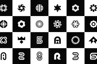 craft custom and seamless logo pattern design