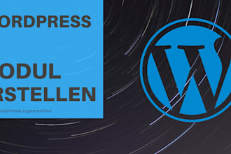 individuelle wordpress und woocommerce module erstellung programmierung
