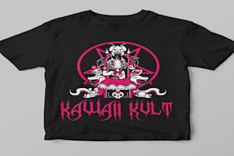 make a unique clothing design tshirt design