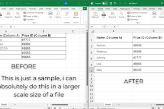 manage and help you with your excel data using xlookup formula and much more