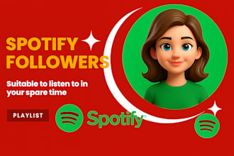 organic spotify followers real streams, monthly listeners