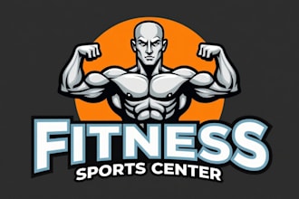 create an awesome fitness gym logo design for your company